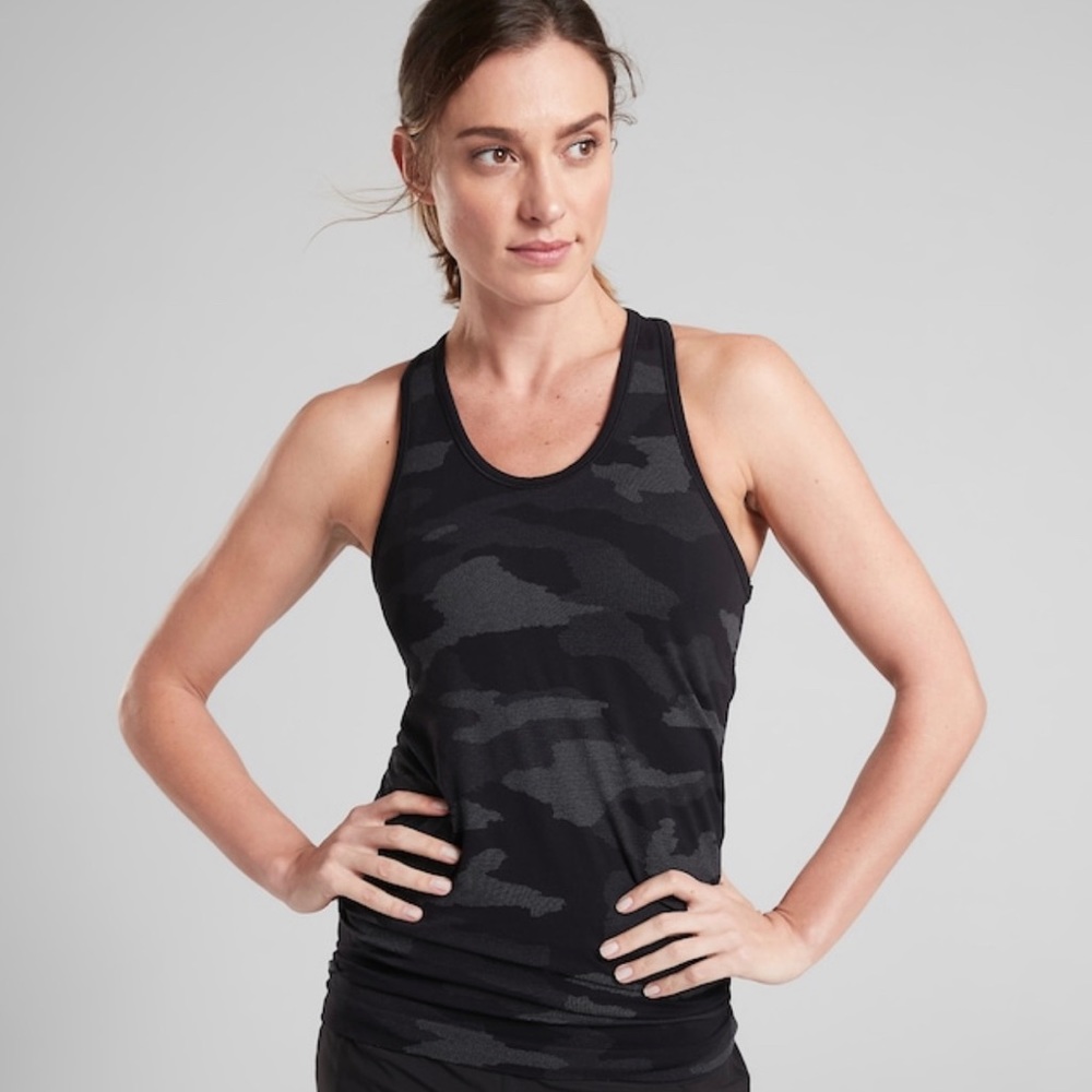 Athleta speedlight camo tank